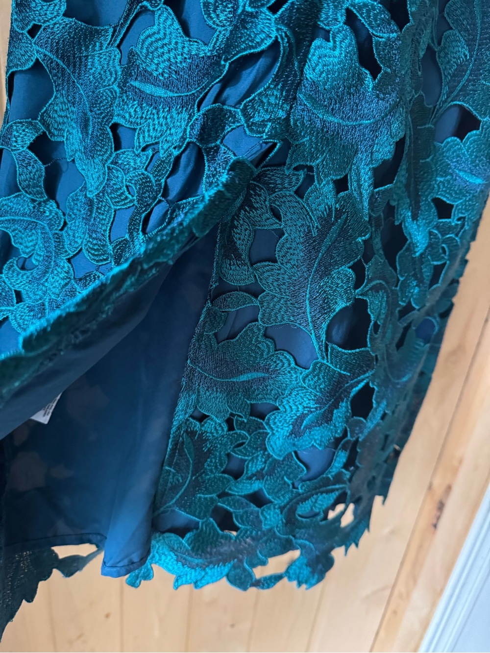 Adelyn Rae Chantelle Scallop Lace Midi Dress - Picture 6 of 8